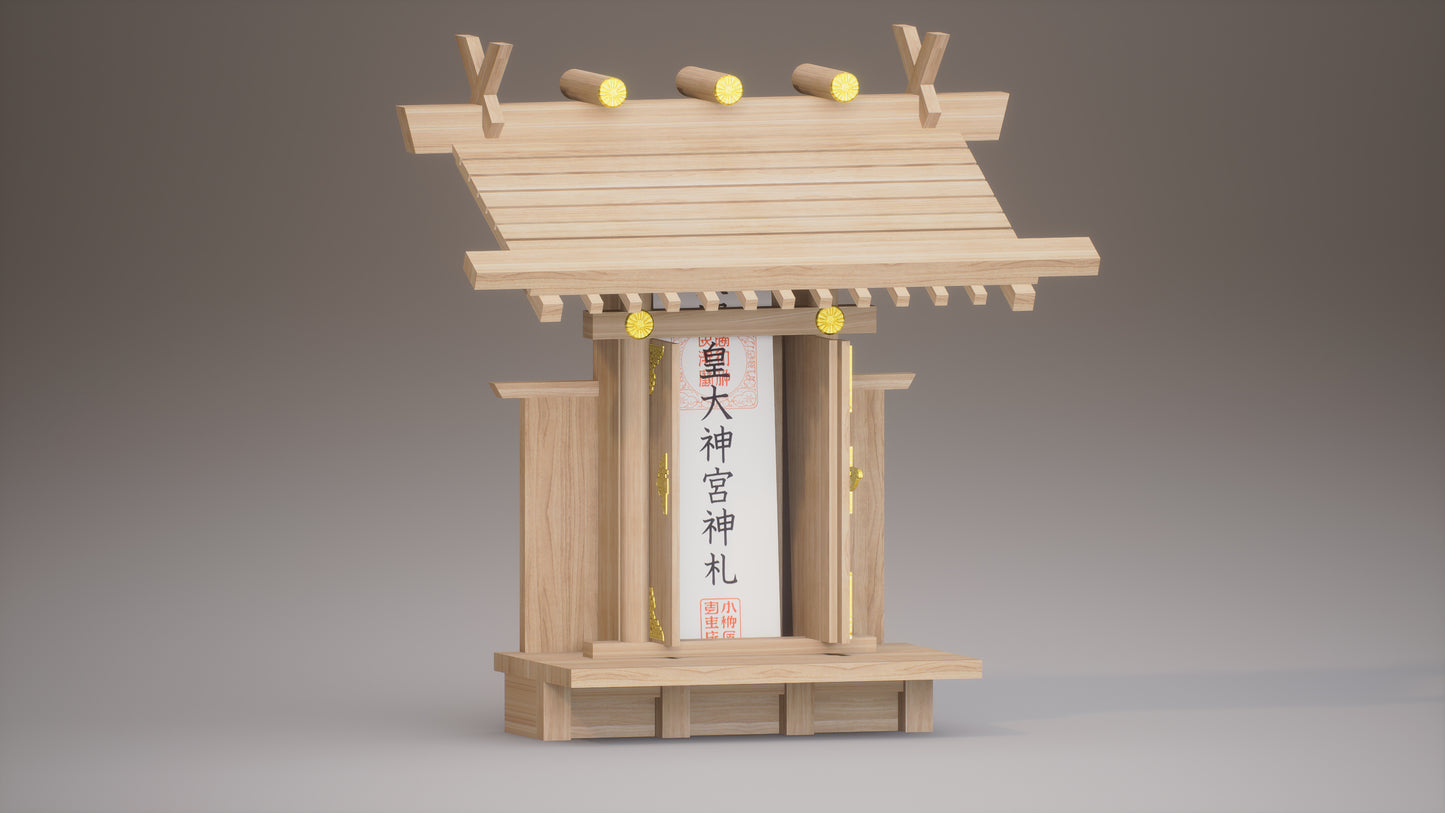 【商用可】神棚アセット｜建築パース用
